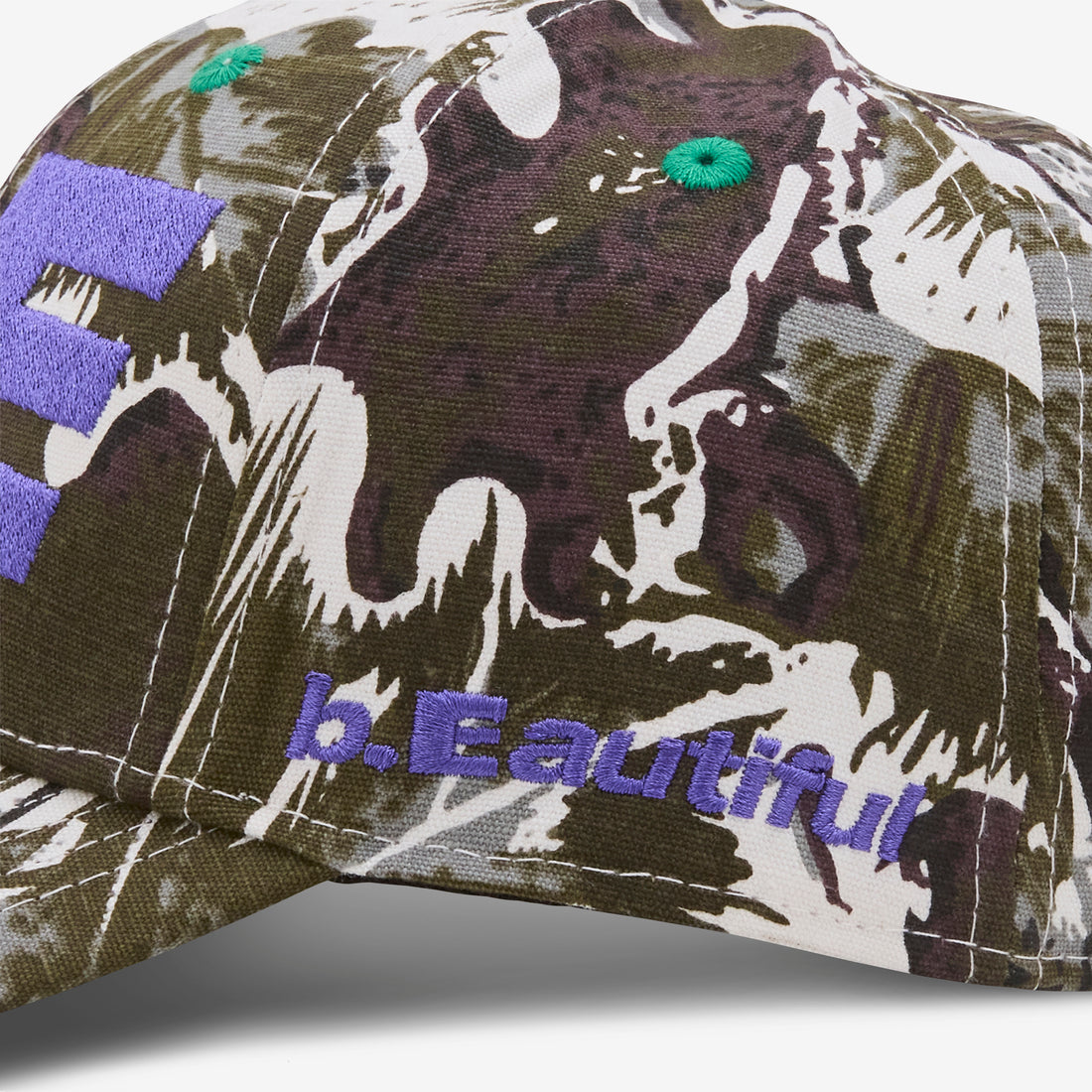B.E Hat Oak Camo | Deep Blue Headwear