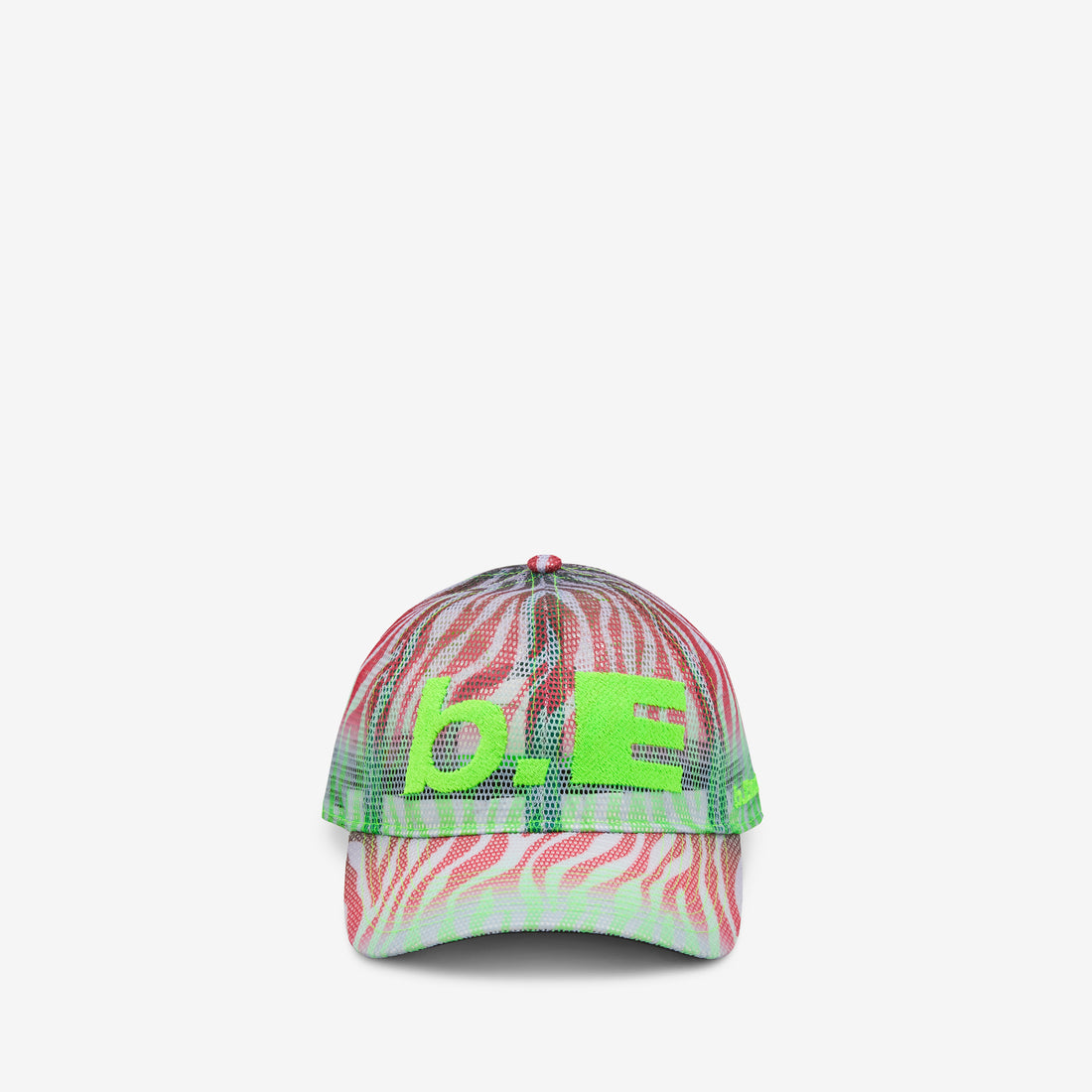 B.E Hat Multi Zebra Mesh | Highlighter Headwear
