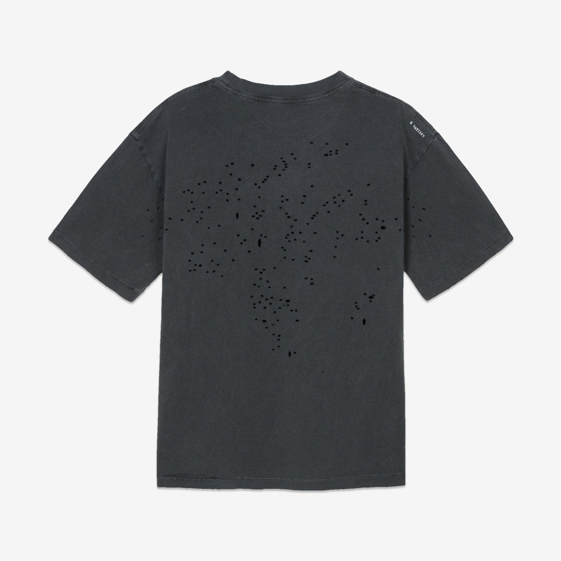 MothTech™ T-Shirt Aged Black Pochoir Tees