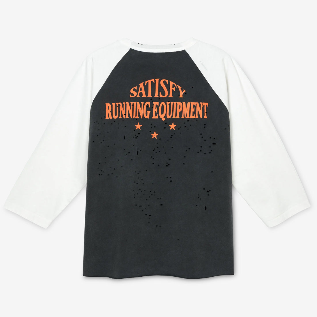 MothTech™ Baseball T-Shirt Off-White | Aged Black Tees