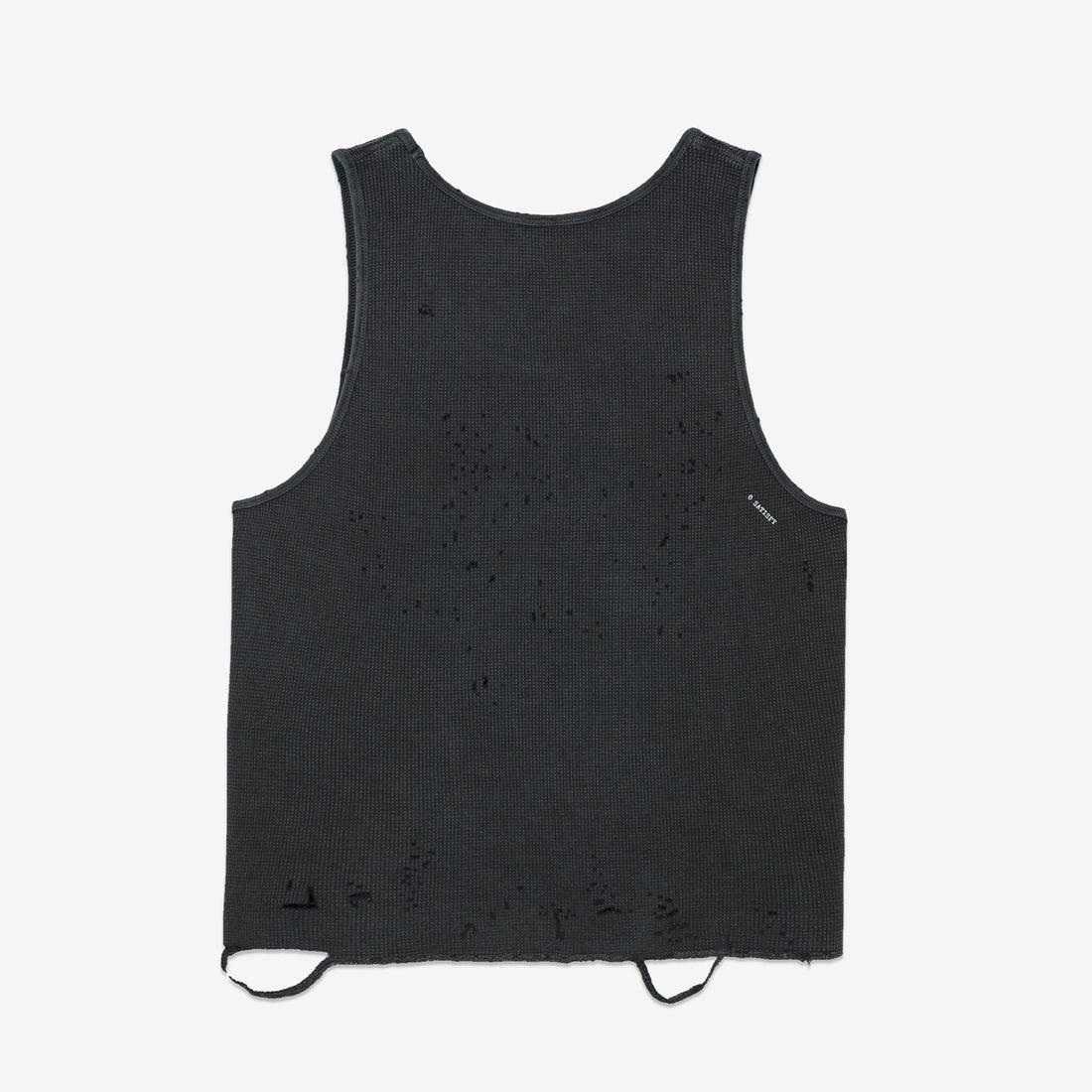 MothTech™ Waffle Singlet Aged Black Tees