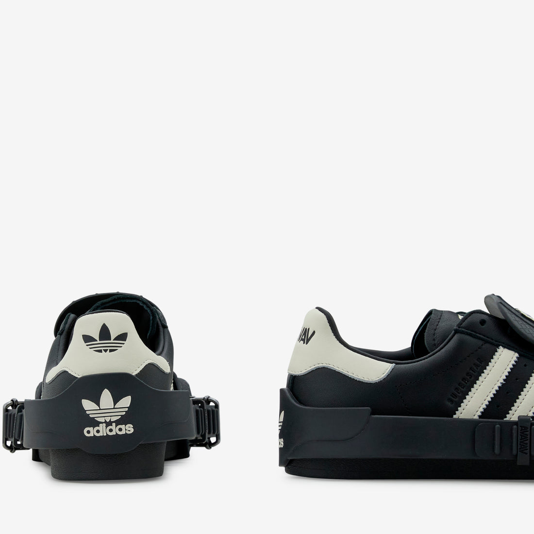 Avavav x Women's Superfinger Superstar Core Black | Cream White | Core Black Footwear