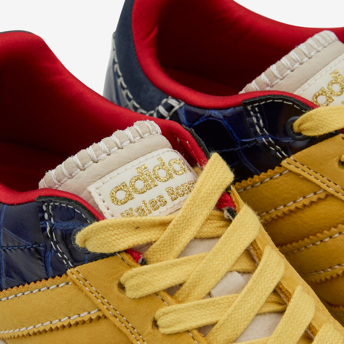 Wales Bonner x Samba MN St Fade Gold | St Fade Gold | Collegiate Navy Footwear