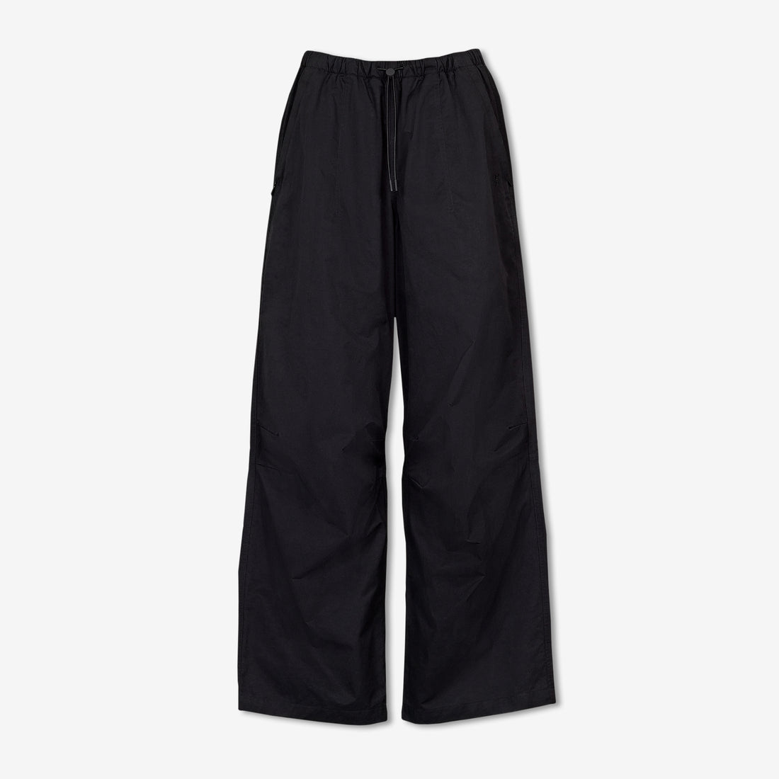 Women's Parachute Pants Black Pants