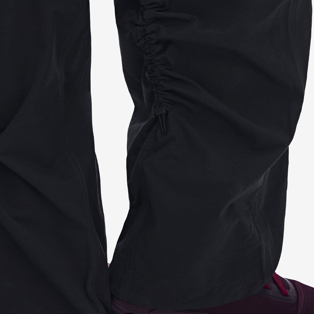 Women's Parachute Pants Black Pants