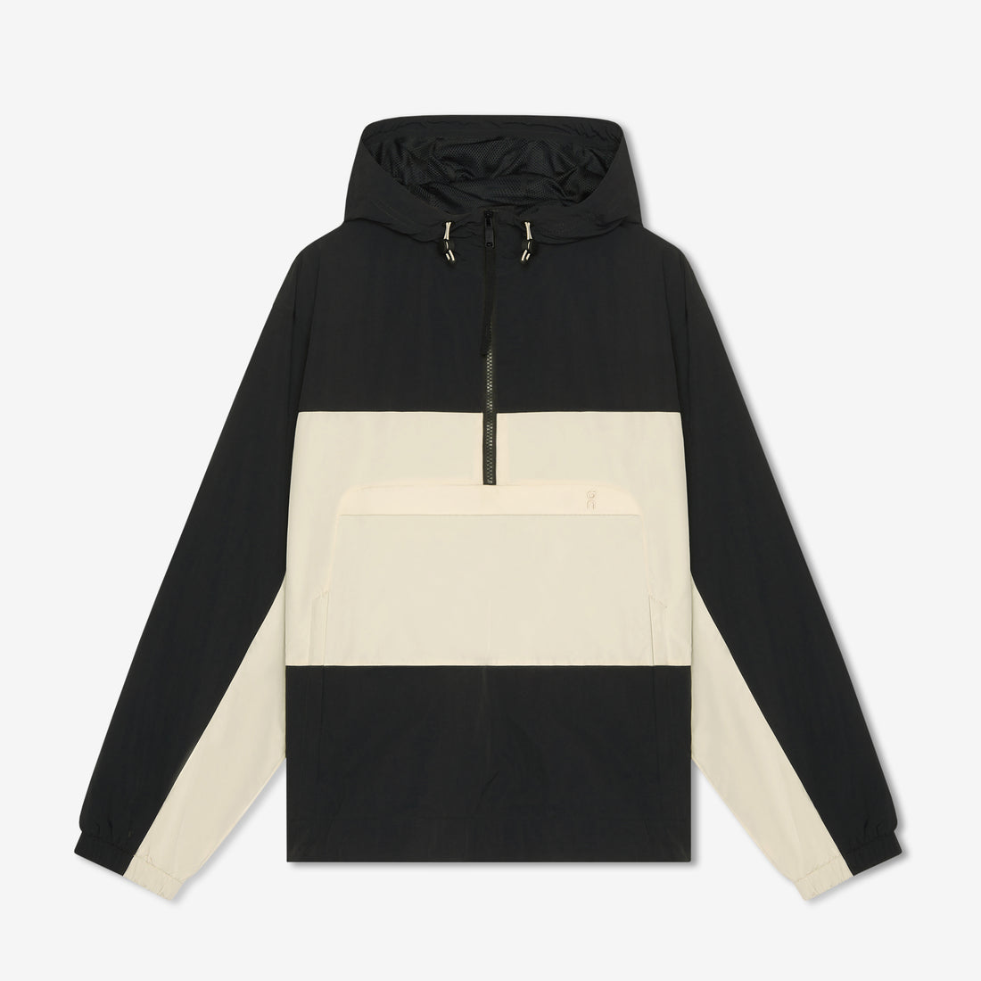 Women's Half-Zip Anorak Black Jackets