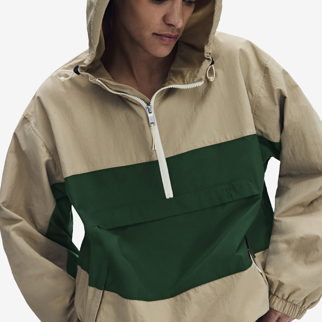 Women's Half-Zip Anorak Kasha Jackets