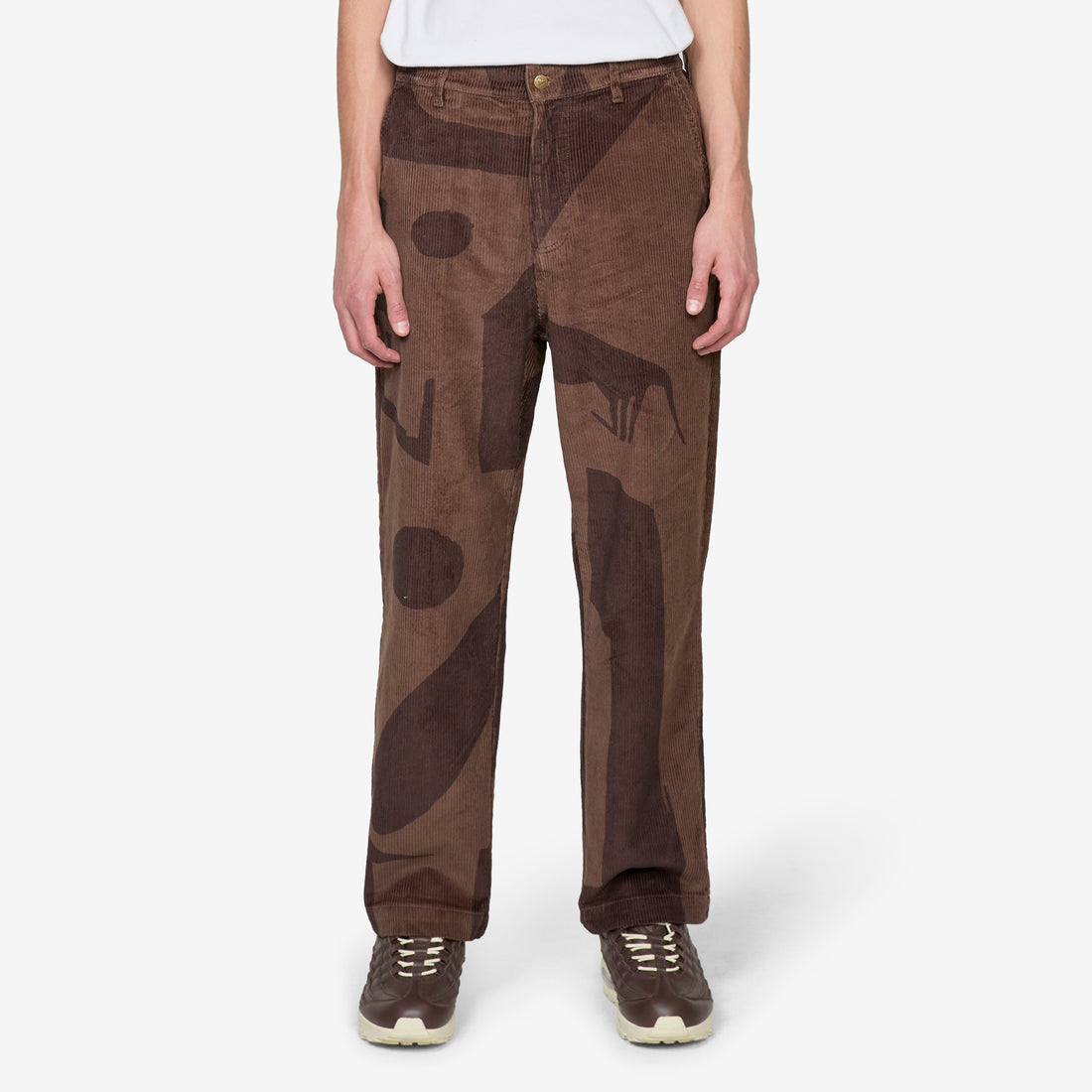 Detached Pants Brown Pants