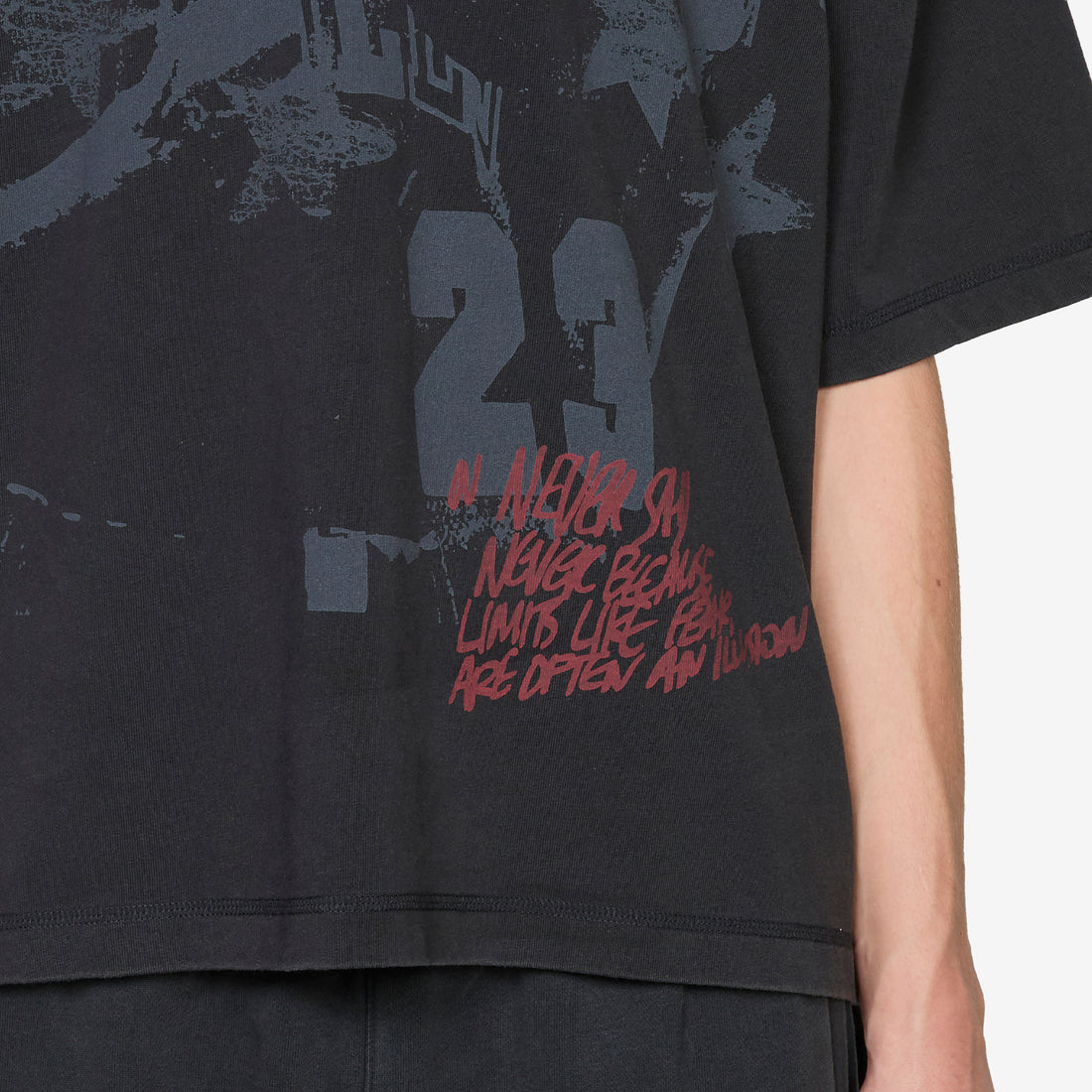 Star T-Shirt Black Tees