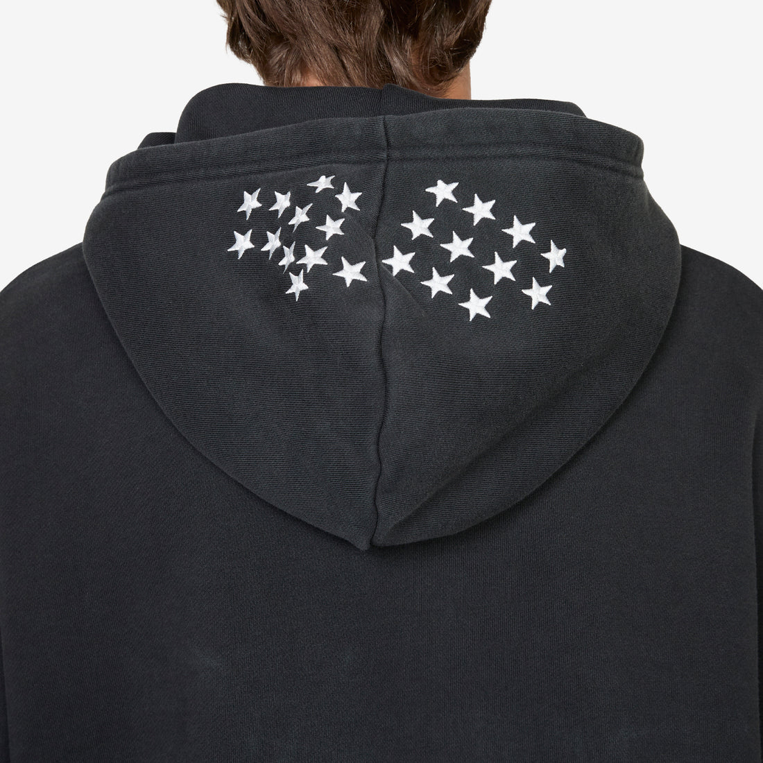 Crop Hoodie Black | Ivory Jumpers