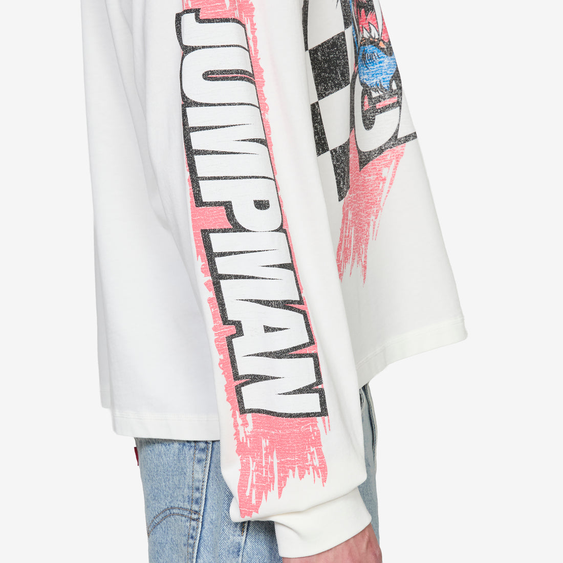 Black Cat Longlseeve T-Shirt Ivory Tees