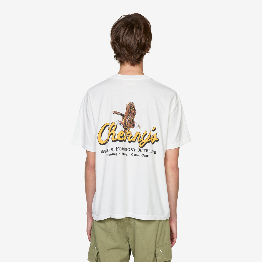 Outfitter Boxy Pocket T-Shirt Vintage White Tees