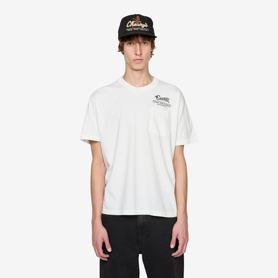 Best Of The Breed Classic Pocket T-Shirt Vintage White Tees