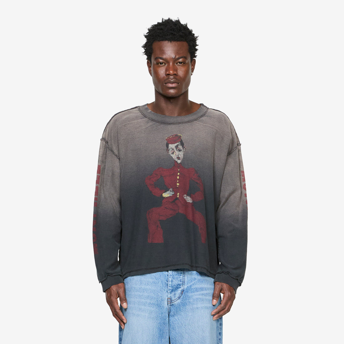 Melancholy Longsleeve T-Shirt Black Tees
