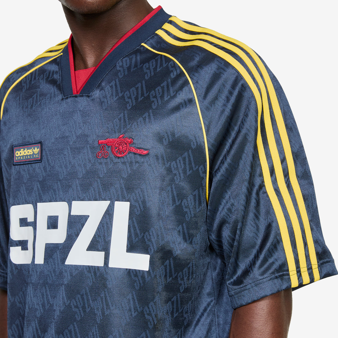 SPZL F.C. Arsenal T-Shirt Collegiate Gold | Aurora Ink Tees