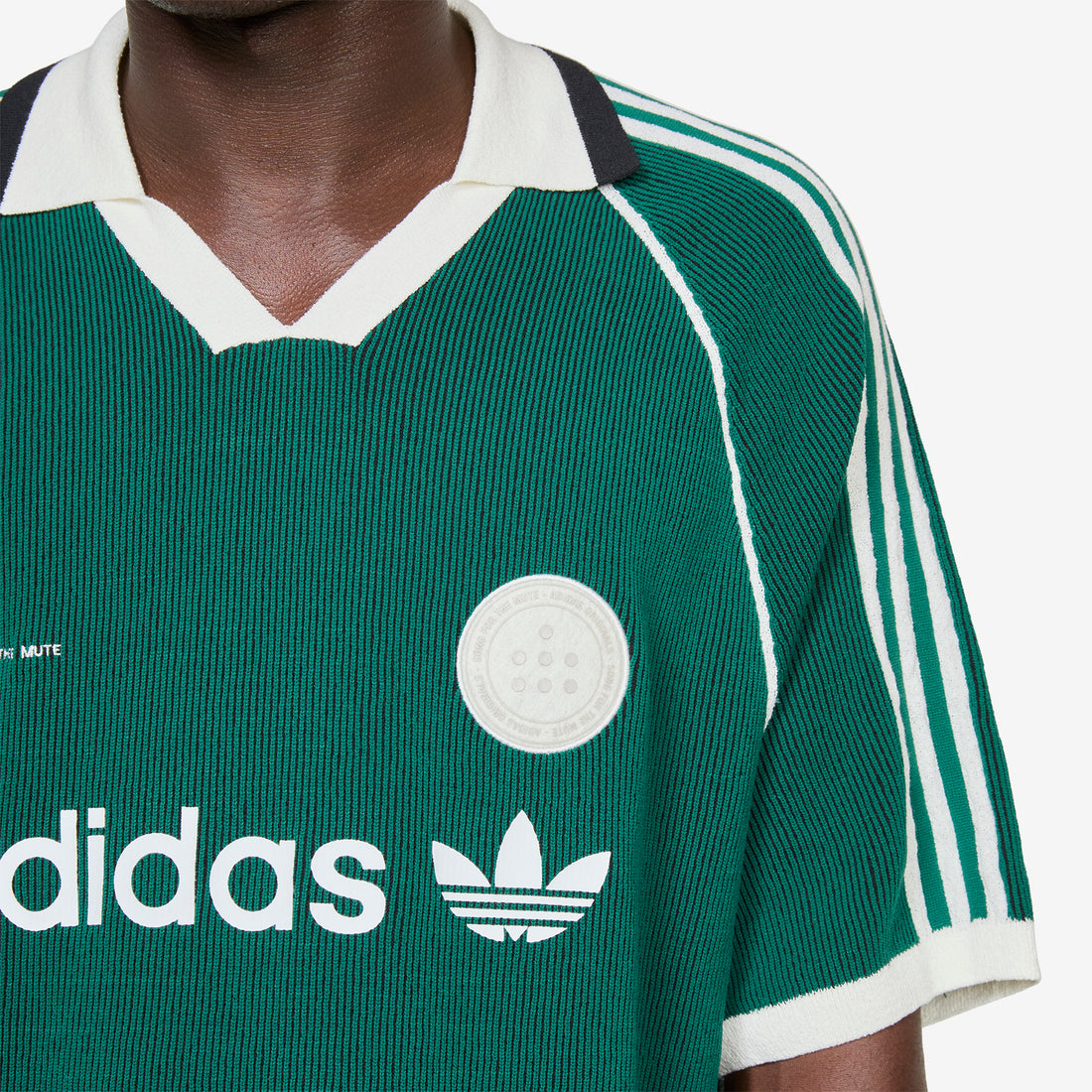 Song for the Mute x Adi008 Sweaterpolo Collegiate Green | Black Shirts