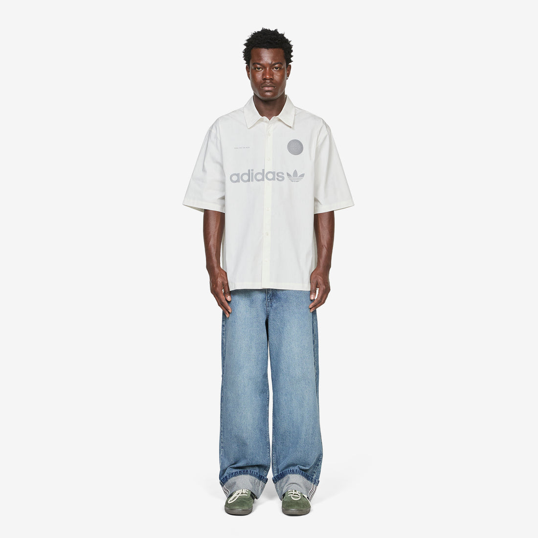 Song for the Mute x Adi008 Short Sleeve Shirt Off White Shirts