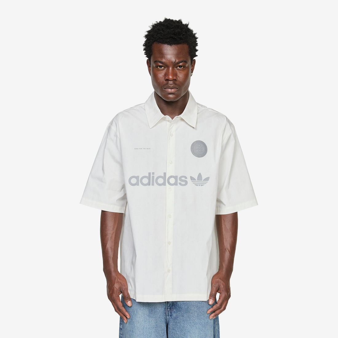 Song for the Mute x Adi008 Short Sleeve Shirt Off White Shirts