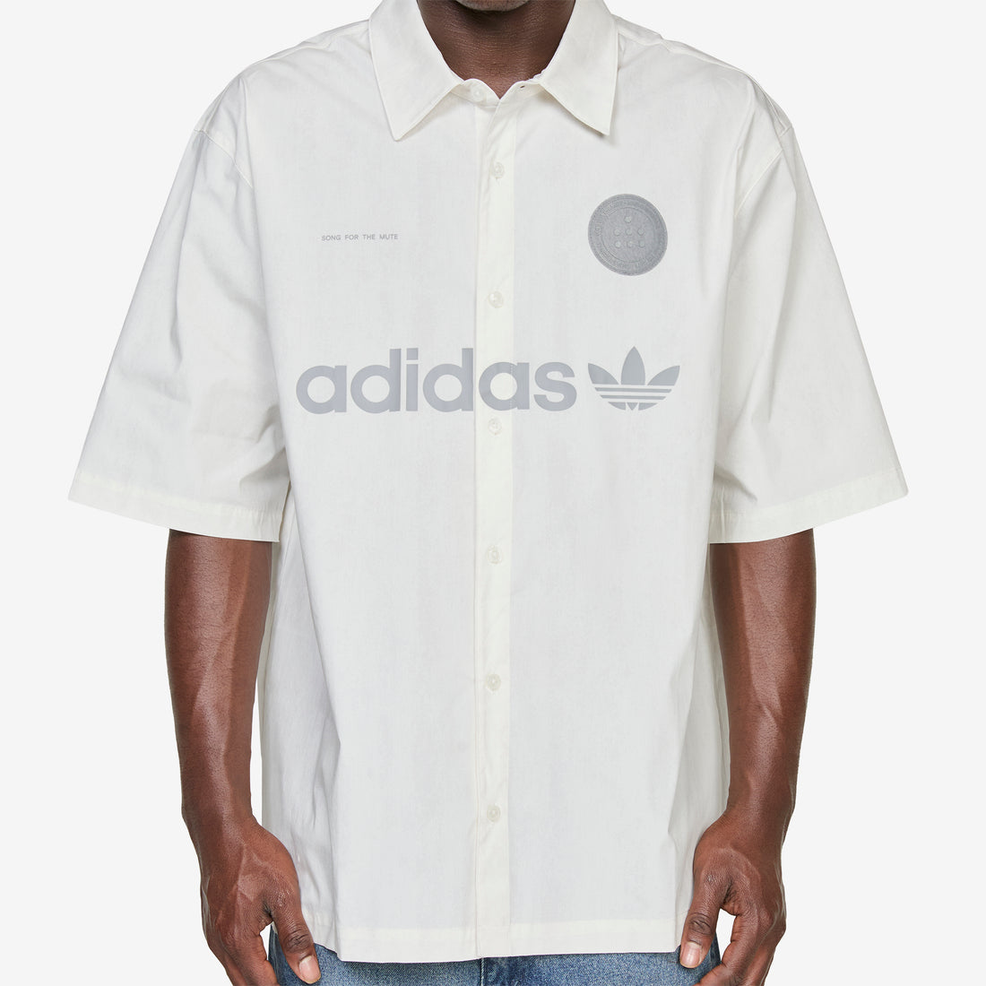 Song for the Mute x Adi008 Short Sleeve Shirt Off White Shirts