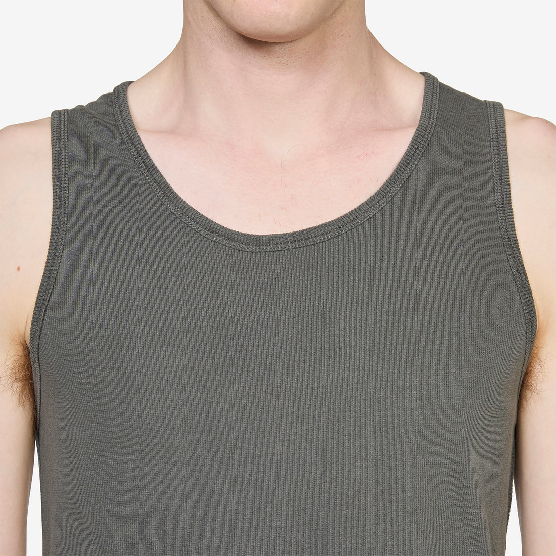 Slip Tank Charcoal Tees