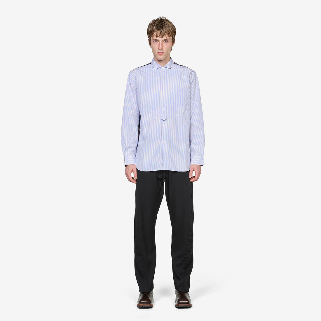 Stripes Shirt White | Sax Blue | Red | Navy Shirts
