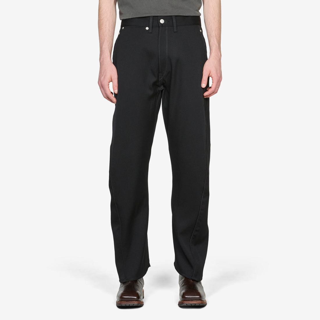 Levi's Wool Tapered Pants Black Pants