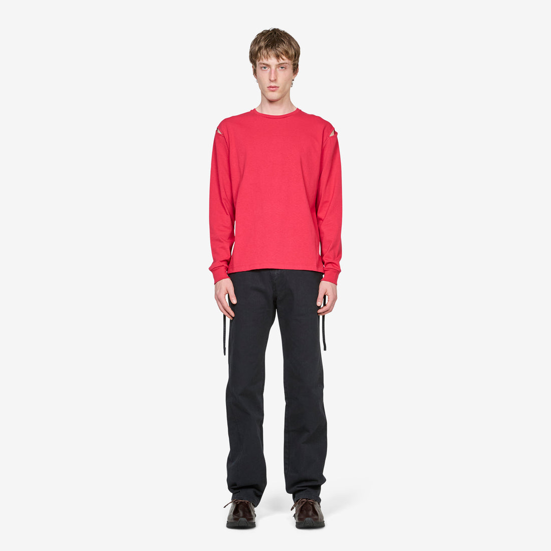 Cut Out Longsleeve (2026) Red Tees