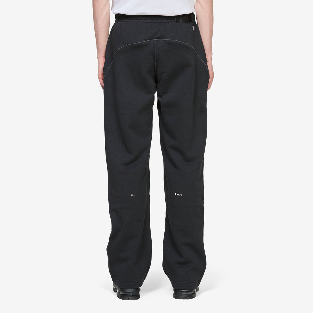 NOCTA Fleece CS Open-Hem Tracksuit Pant Black | Black | White Pants