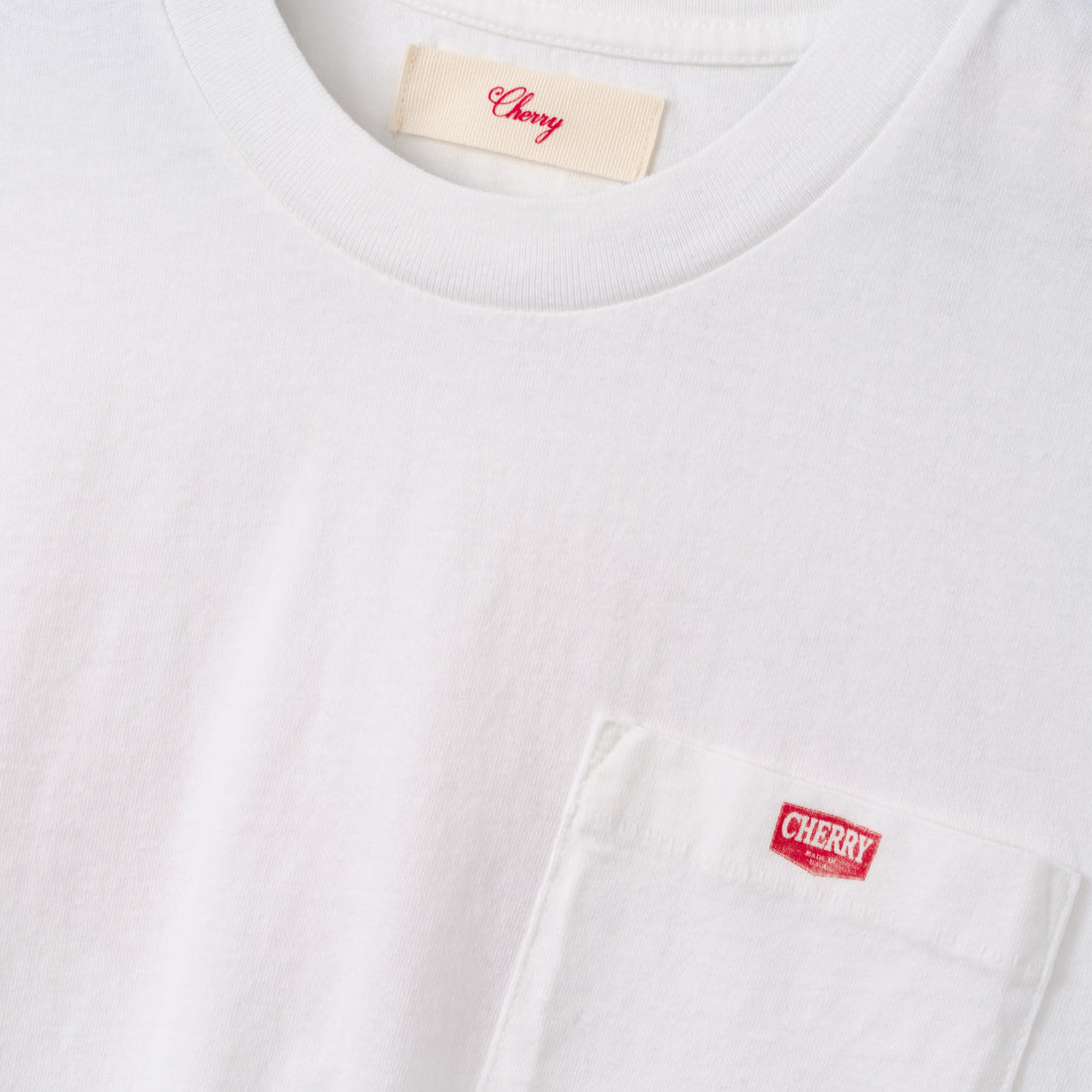 Quality Goods Classic Pocket T-Shirt Vintage White Tees