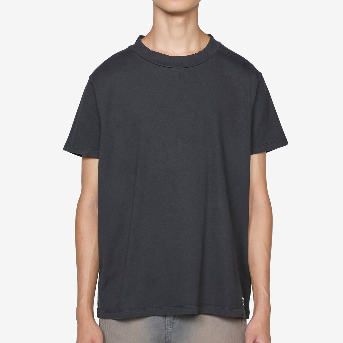 Bliss T-Shirt Washed Black Band Jersey Tees