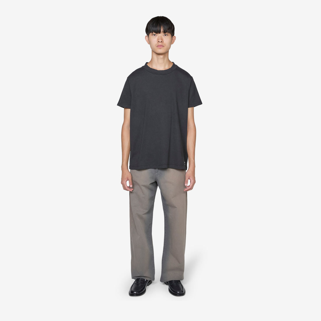 Bliss T-Shirt Washed Black Band Jersey Tees