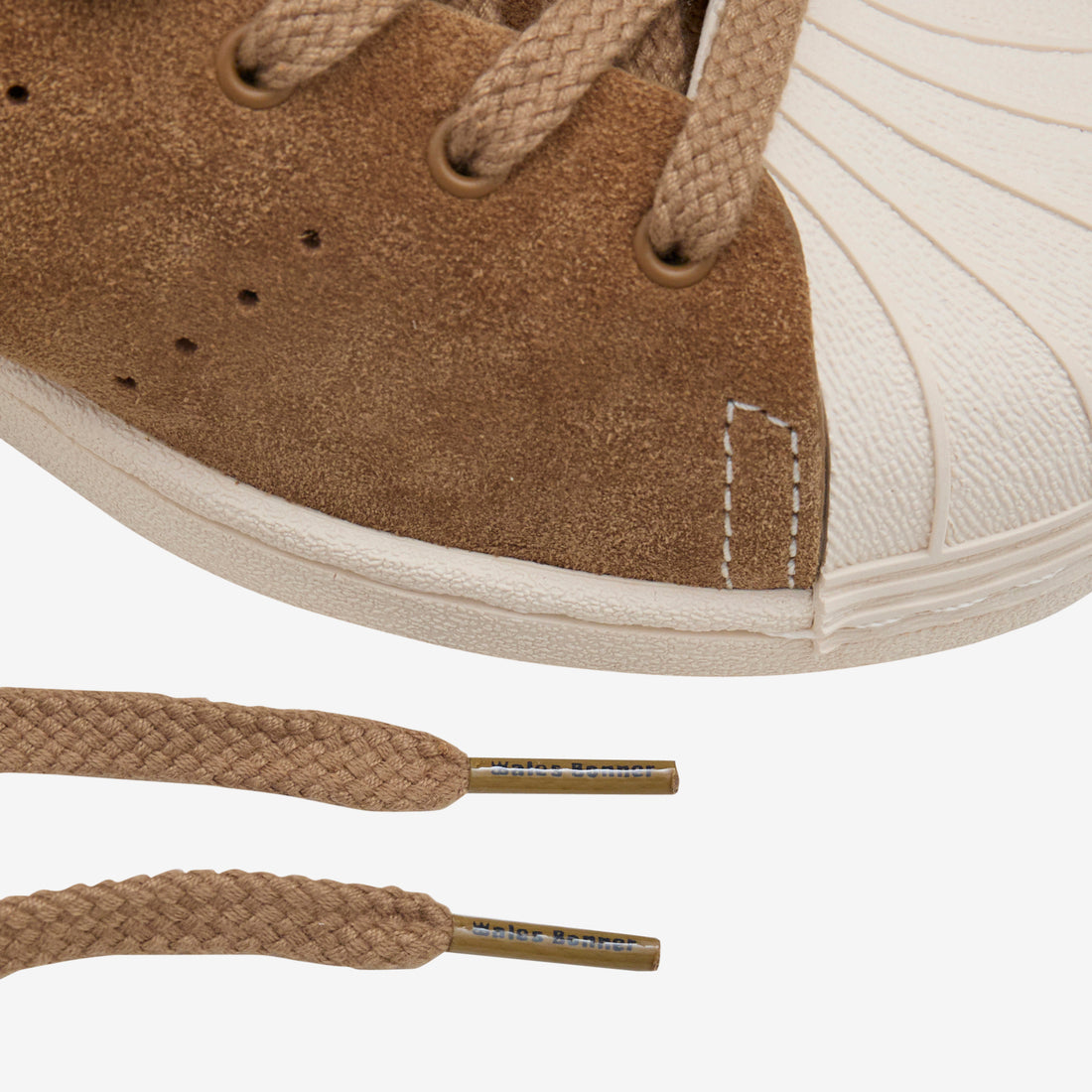 Wales Bonner x Superstar Hi Supplier Colour | Wonder White | Gold Metallic Footwear
