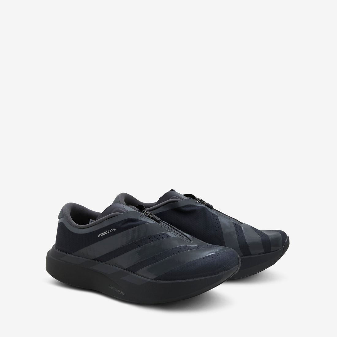 Adizero Evo SL Zip Core Black | Grey Six | Silver Metallic Footwear