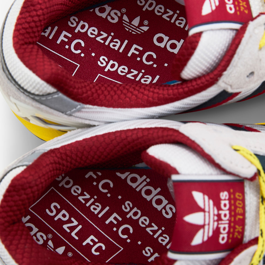 SPZL F.C. Arsenal ZX 7300 Crystal White | Crystal White | Aurora Ink Footwear