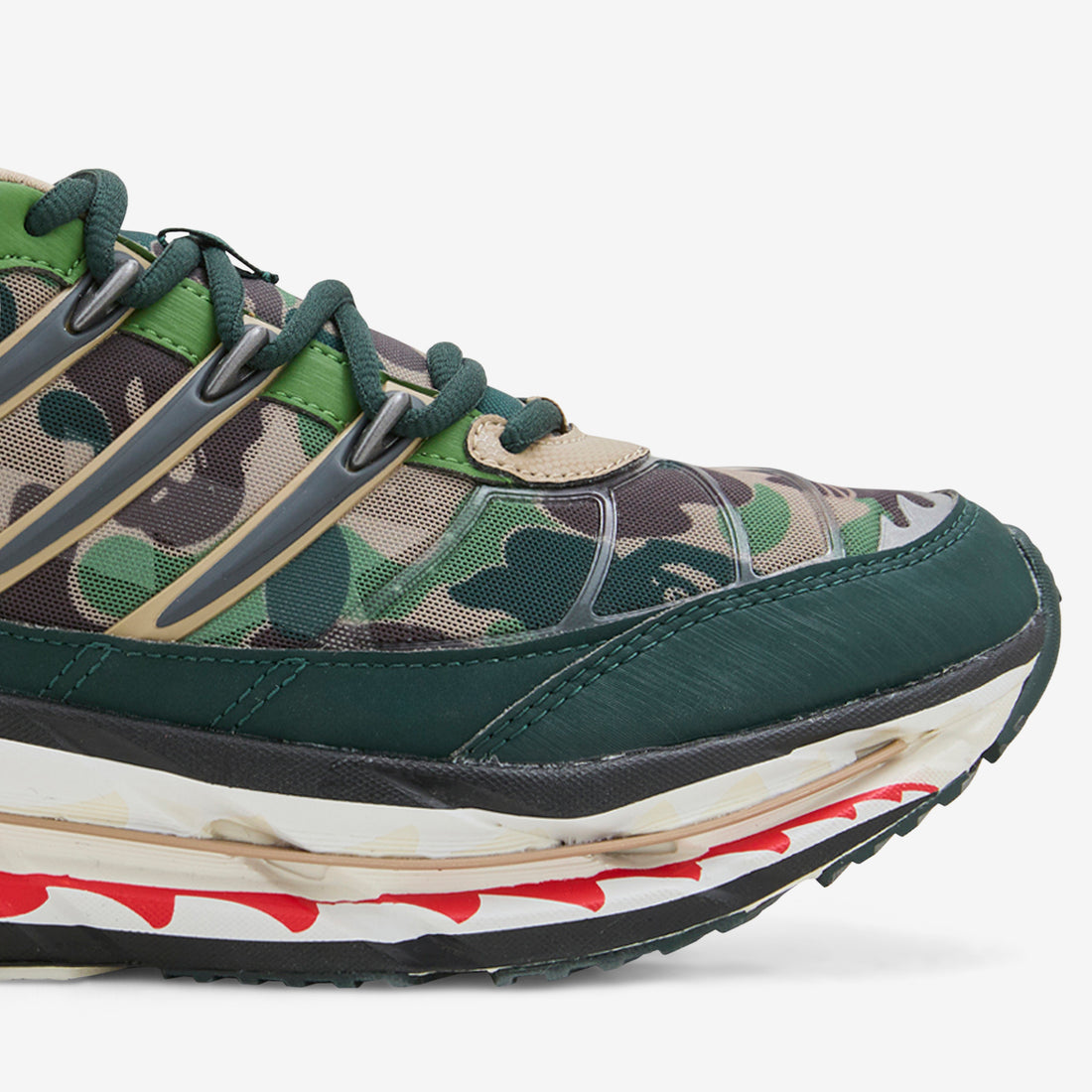 BAPE x Adistar HRMY Hemp | Iron Metallic | Off White Footwear