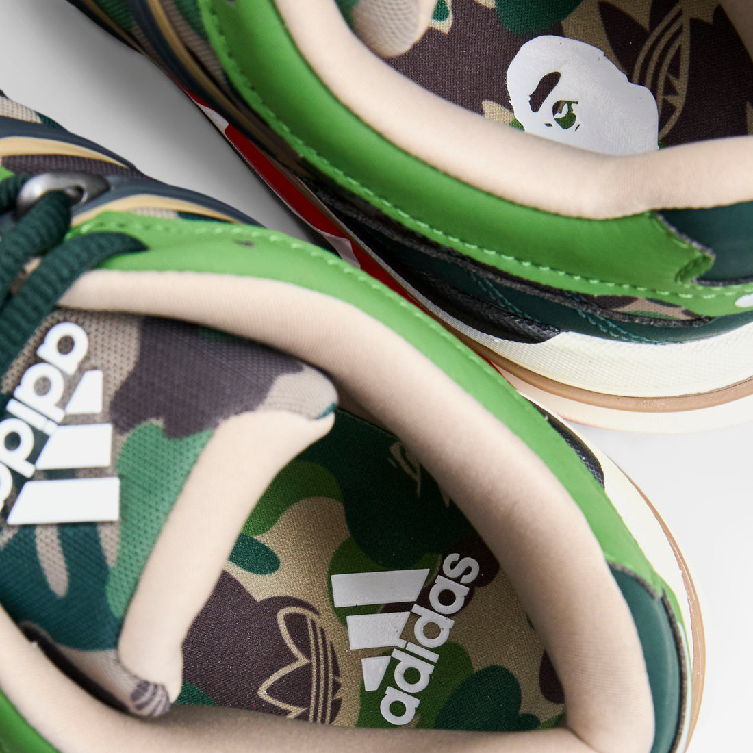 BAPE x Adistar HRMY Hemp | Iron Metallic | Off White Footwear