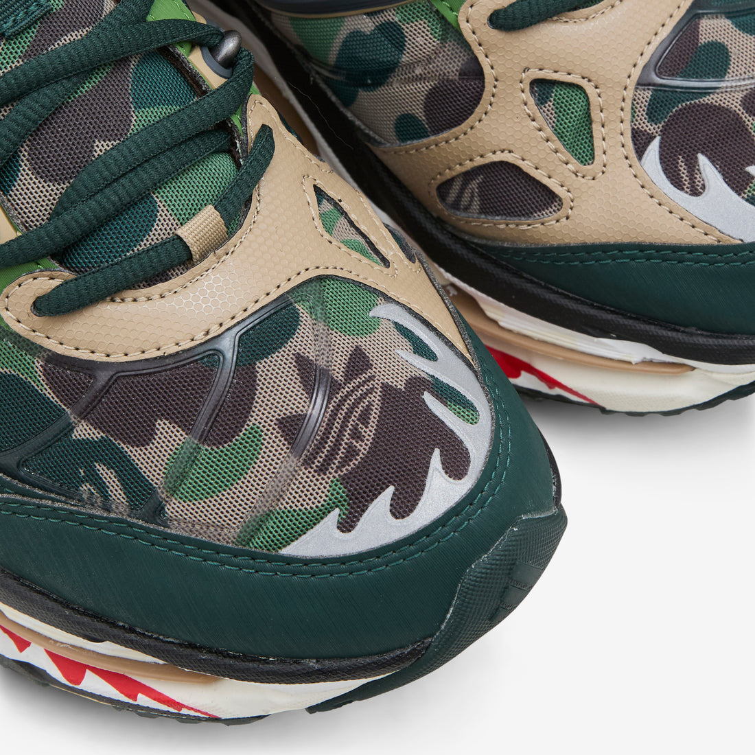 BAPE x Adistar HRMY Hemp | Iron Metallic | Off White Footwear