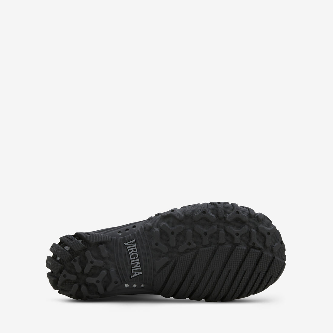 Pharrell Williams x Water Moc Core Black | Iron Metallic | Silver Metallic Footwear