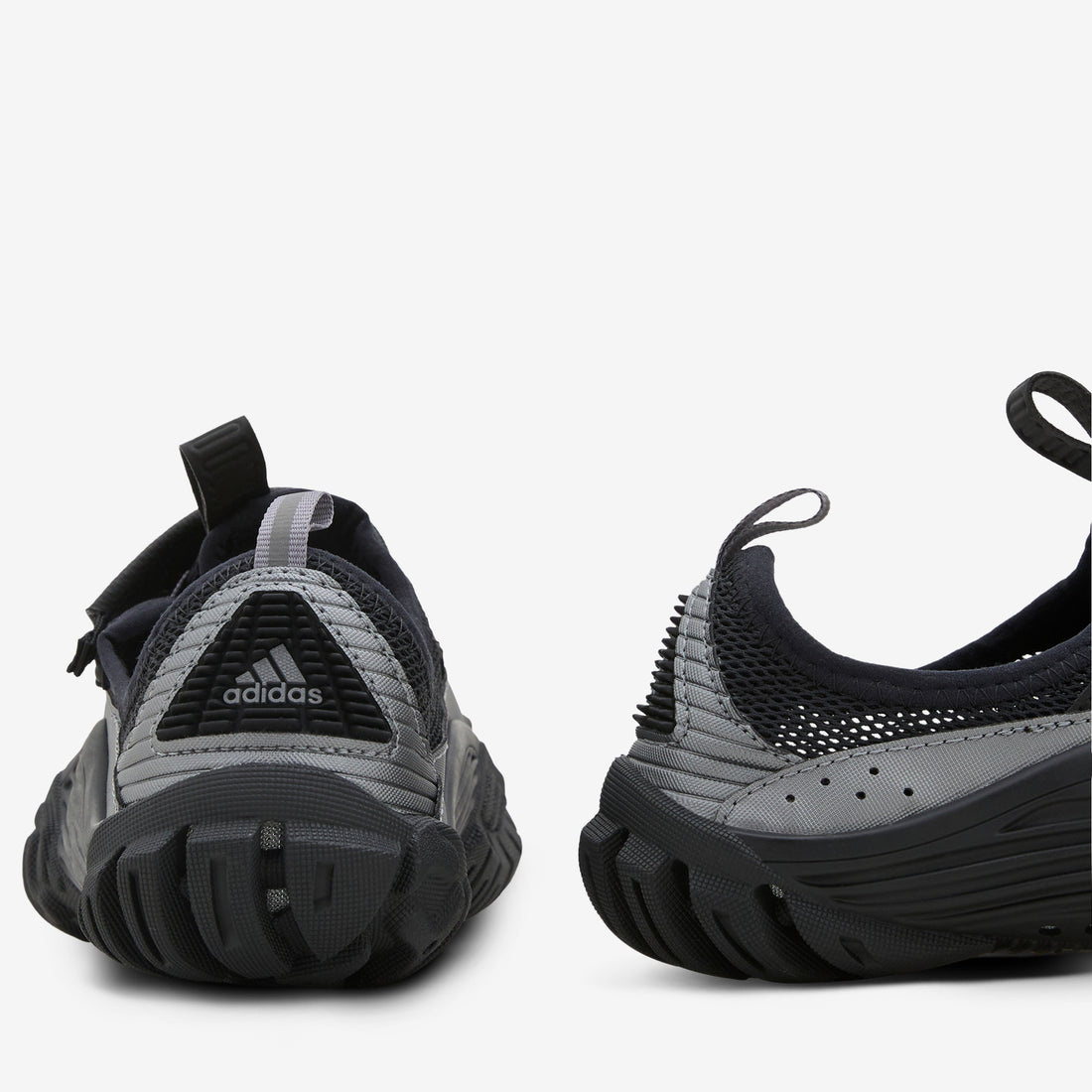 Pharrell Williams x Water Moc Core Black | Iron Metallic | Silver Metallic Footwear