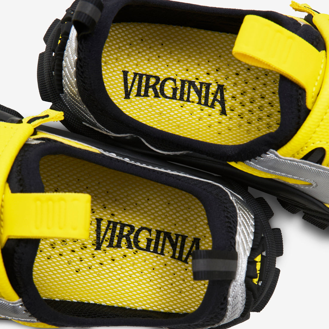 Pharrell Williams x Water Moc Yellow | Core Black | Matte Silver Footwear