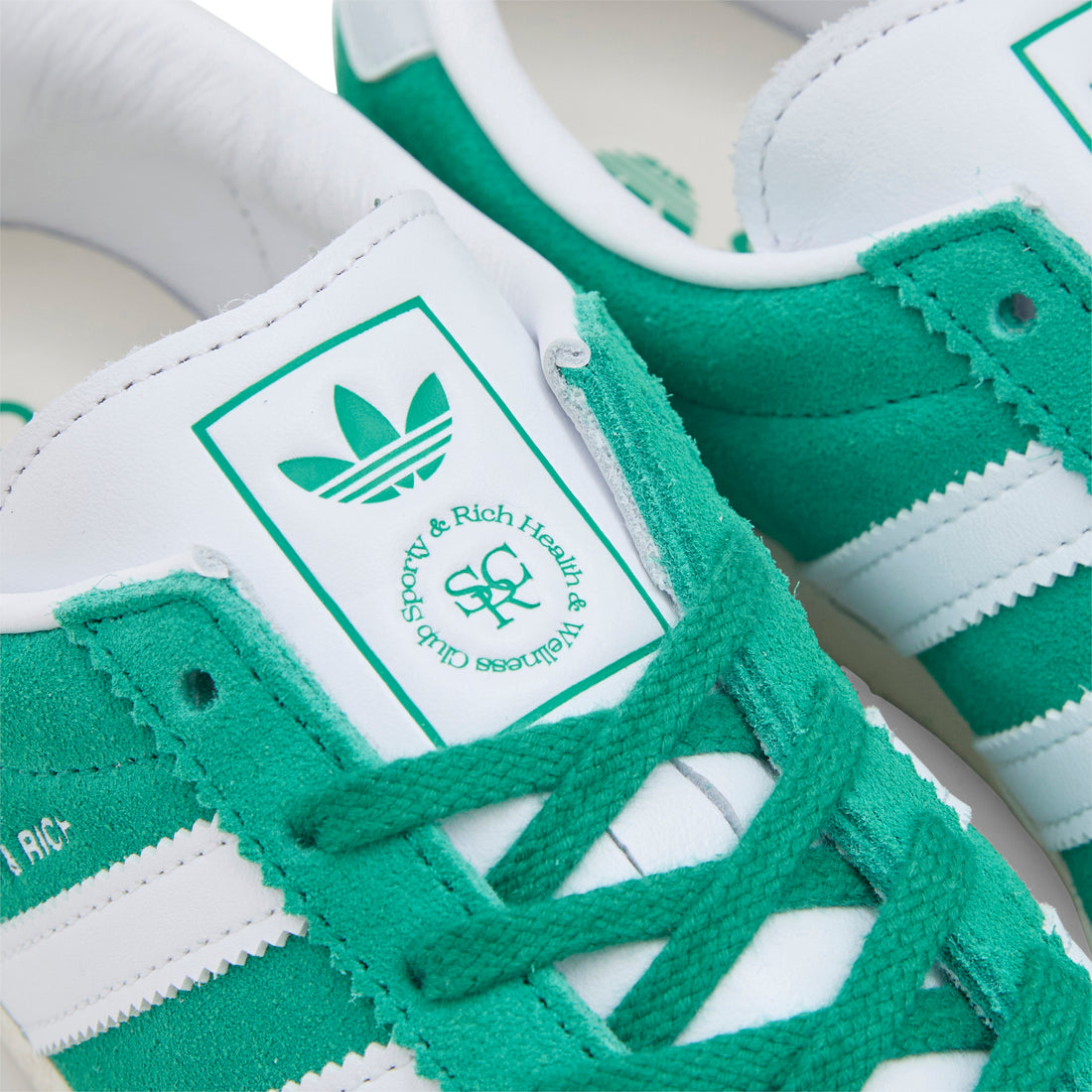 Sporty & Rich x Women's Blanc Court Green | Cloud White | Off White Footwear