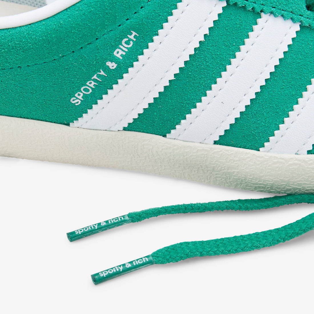 Sporty & Rich x Women's Blanc Court Green | Cloud White | Off White Footwear