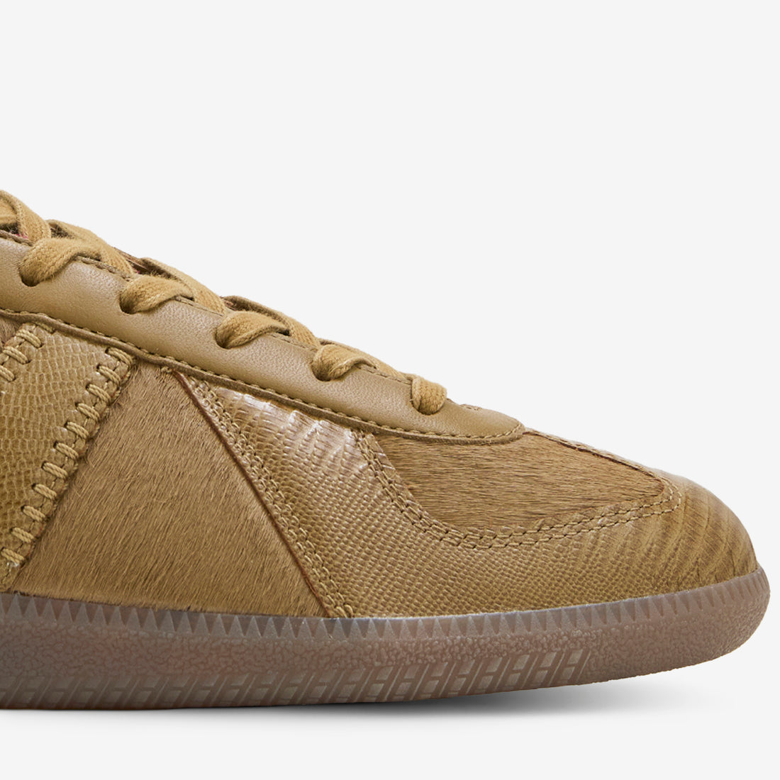 Wales Bonner x BW Army Khaki Pony Noble Maroon | Gold Metallic | Wonder White Footwear