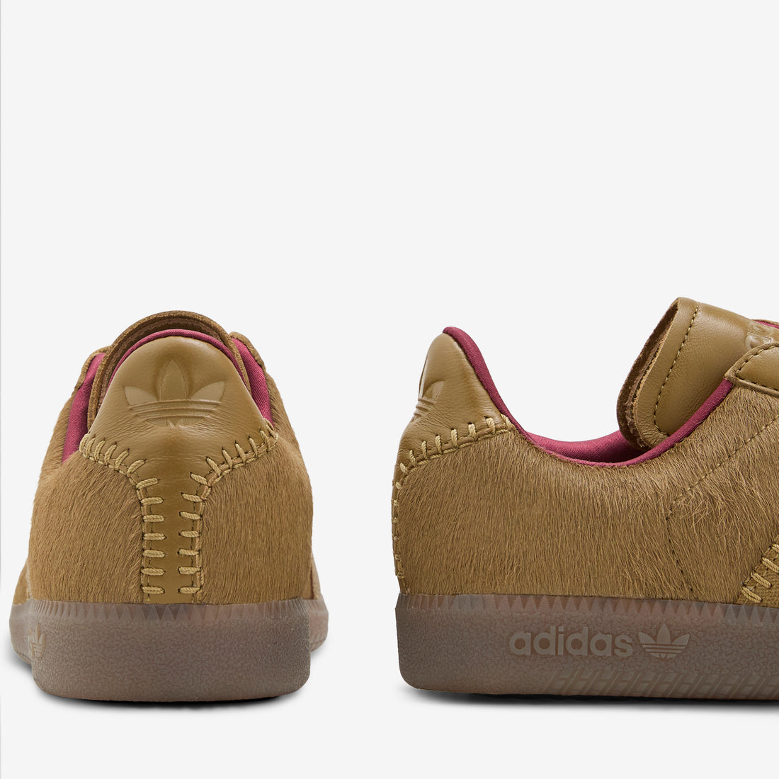 Wales Bonner x BW Army Khaki Pony Noble Maroon | Gold Metallic | Wonder White Footwear