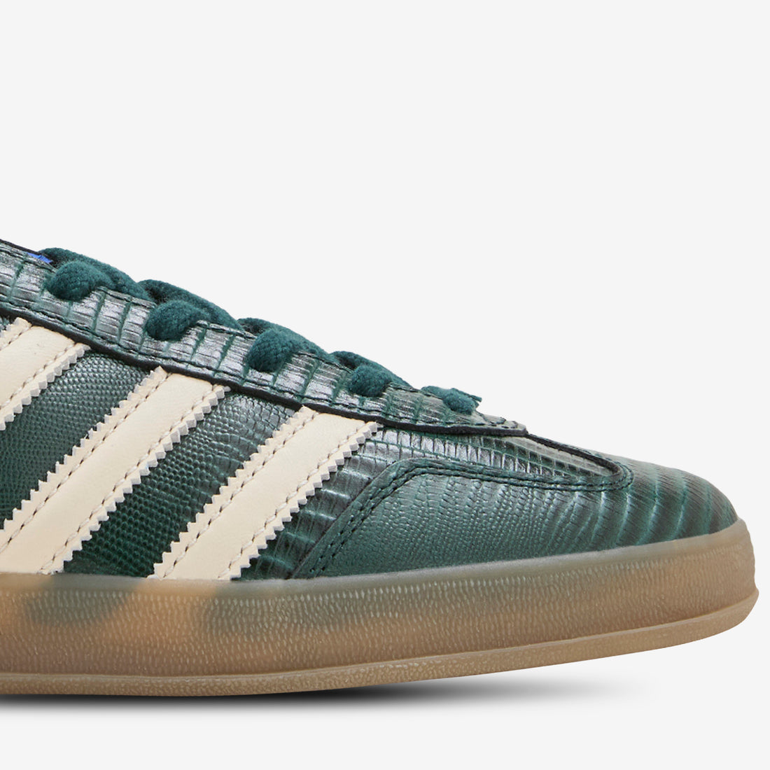 Wales Bonner x Gazelle Suede Croc Crystal Sky | Green Night | Power Blue Footwear