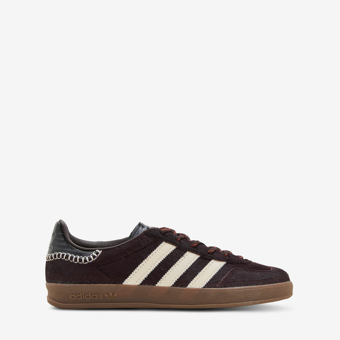 Wales Bonner x Gazelle Pony Aurora Coffee | Wonder White | Core Black Footwear