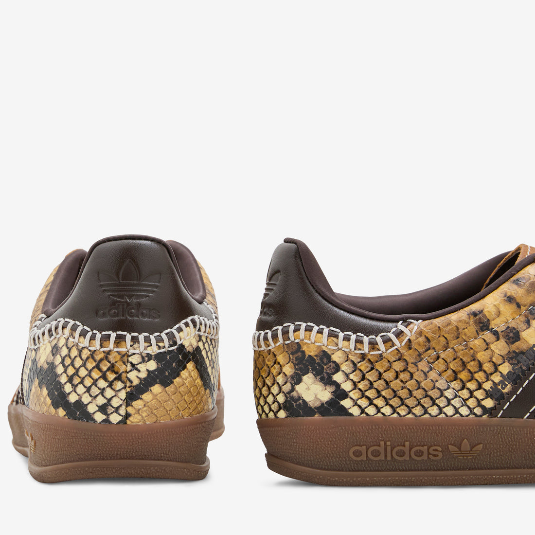 Wales Bonner x Gazelle Snake Supplier Colour | Dark Brown | Wonder White Footwear