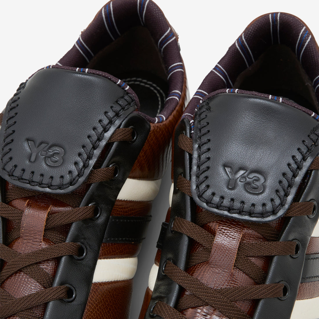 Y-3 x Wales Bonner x The Field Lizzard Cream White | Dark Brown | Core Black Footwear