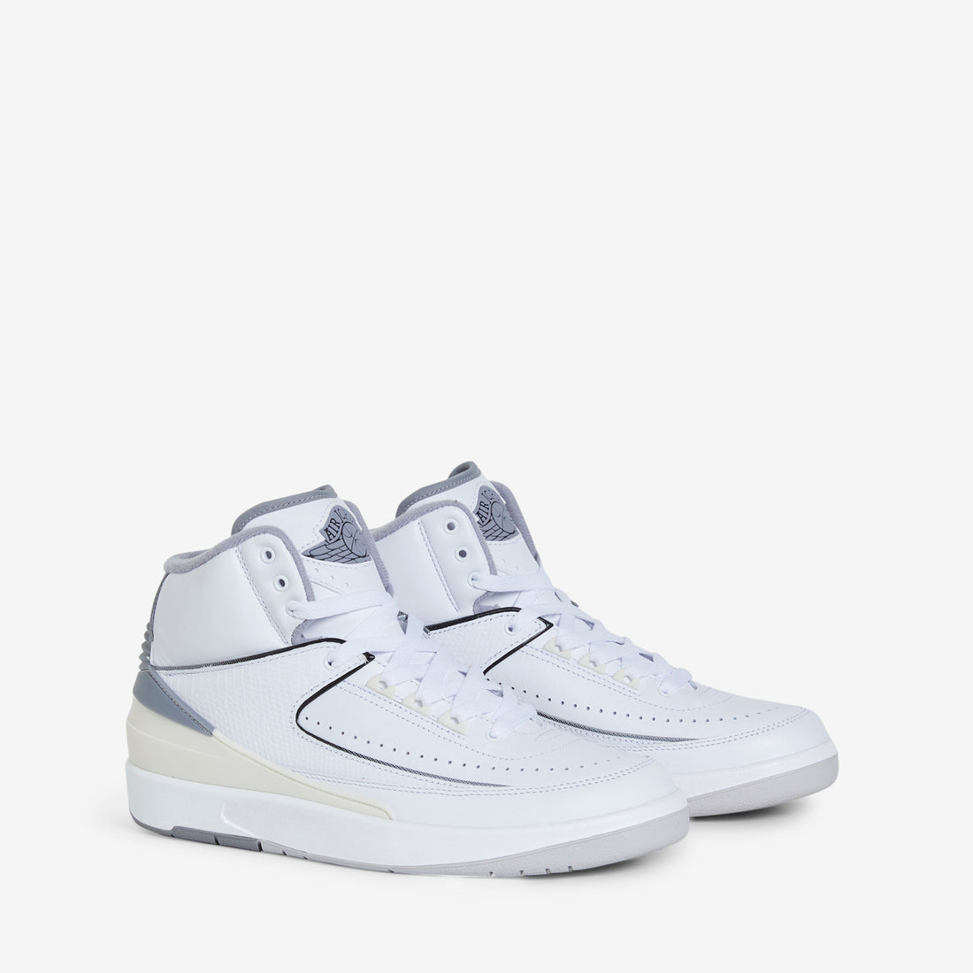 Air Jordan 2 Retro White | Cement Grey | Sail | Black Footwear