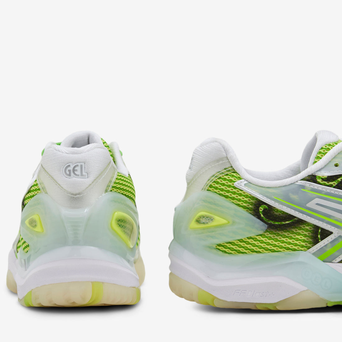 LTTT x Gel-Resolution 5 Parrot Green | Pure Silver Footwear